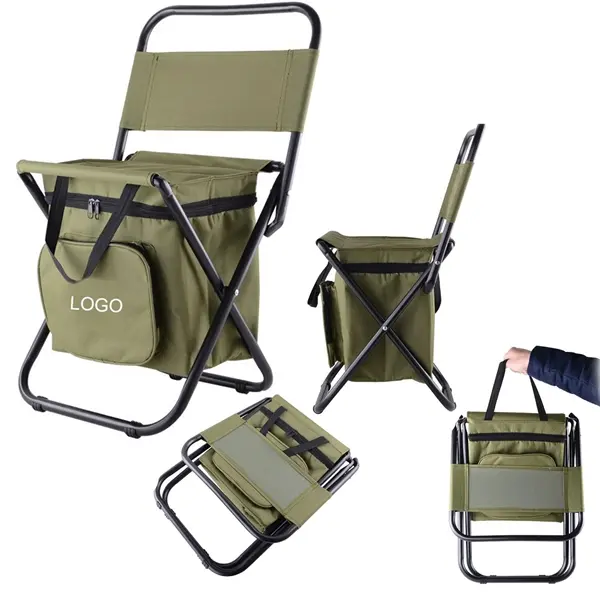 Folding Cooler Beach Chair