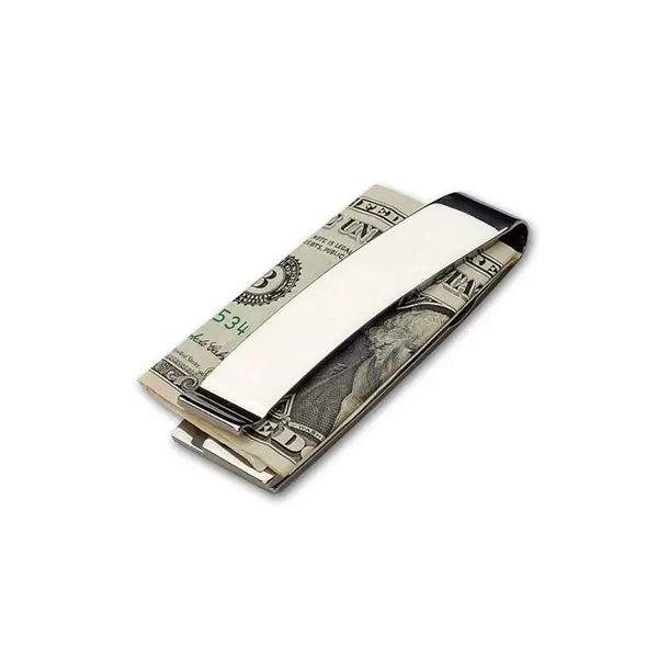 Stainless Steel Folding Knife Money Clip
