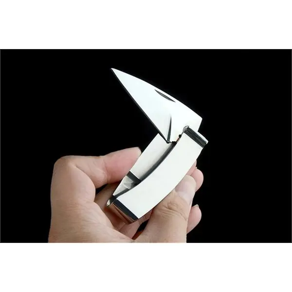 Stainless Steel Folding Knife Money Clip