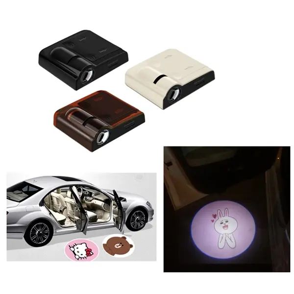 Car Projector Door Greeting Welcome LED Lamp Light