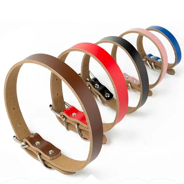 Collars Luxury Leather Padded Dog Collar