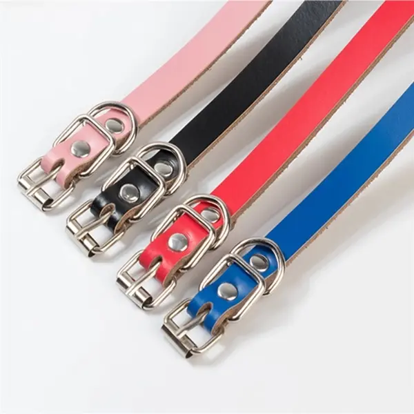 Collars Luxury Leather Padded Dog Collar