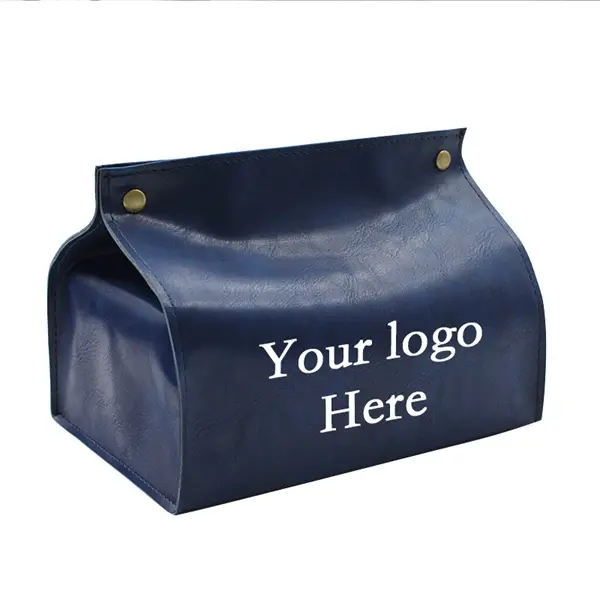 PU Leather Car Tissue Bag