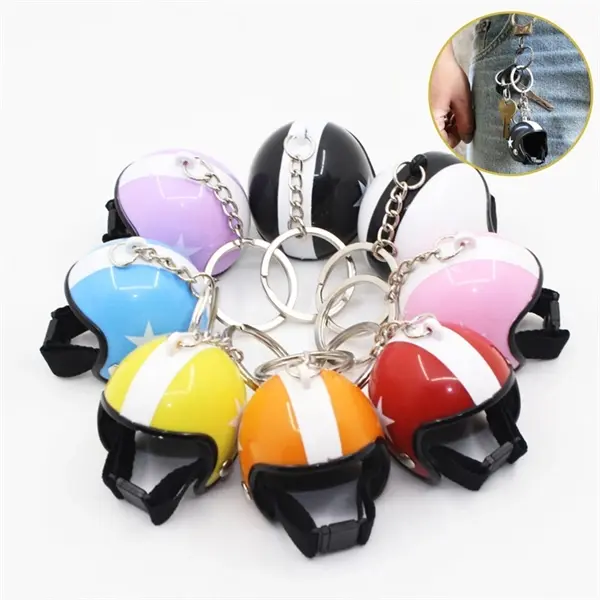Custom Helmet Keychain