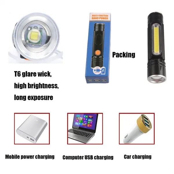 LED Aluminum Flashlight