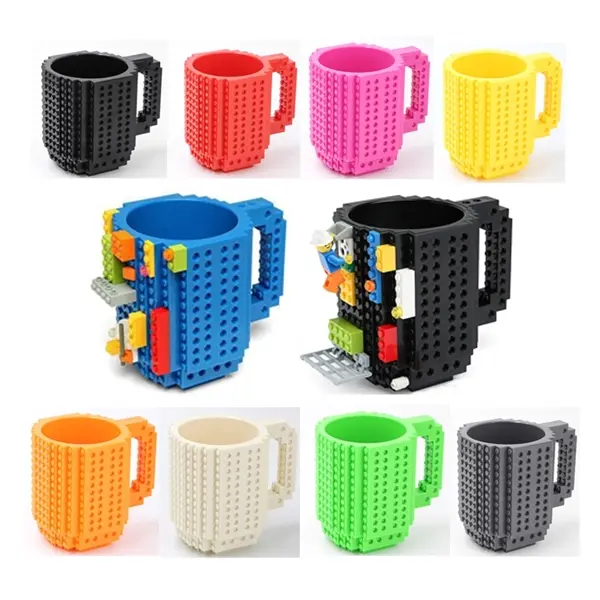 Building Blocks Mug DIY Puzzle Children's Cup