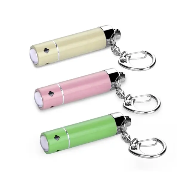 Promotional Metal LED Flashlight Keychain