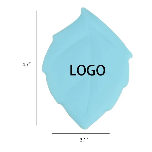 1PC Portable Folding Maple Leaf Shape Silicone Tooth Brushin