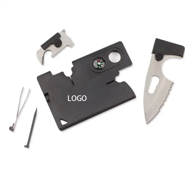 10 in 1 Knife Card Multi-function Combination Knife Ca