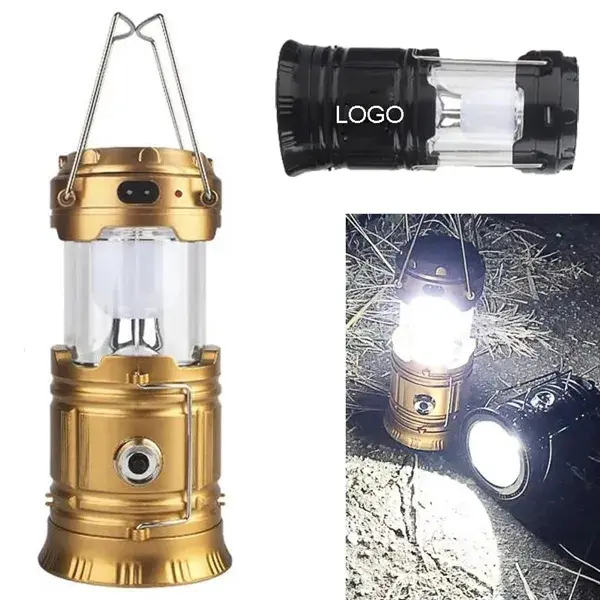 Portable Telescopic Solar Camping Light