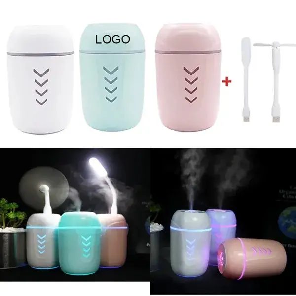 Mini USB 3 in 1 Air Car Humidifier