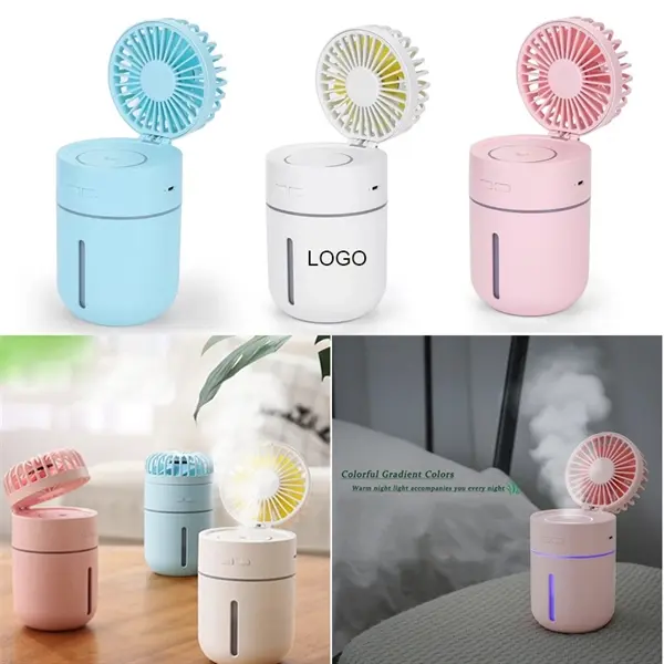 Air Humidifier Mini Fan