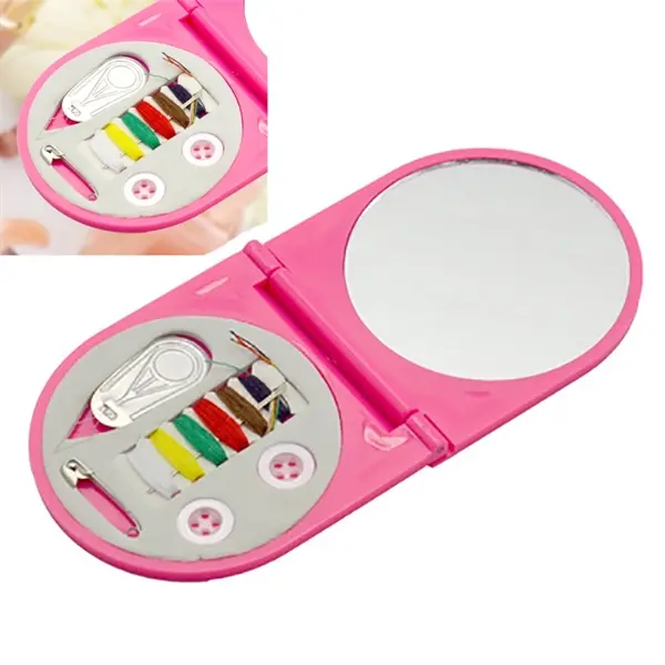 Mirror with Sewing Kit