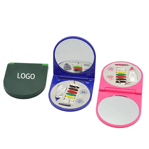 Mirror with Sewing Kit