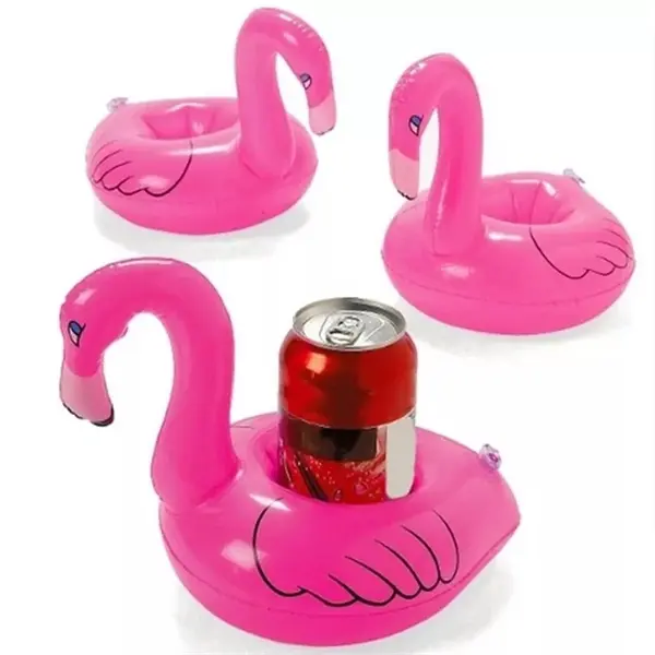 Inflatable Pink Flamingo Floating Coaster