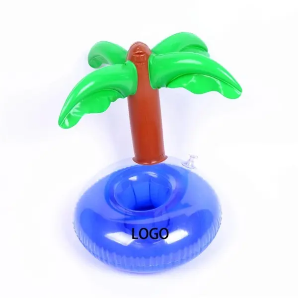 Inflatable Fun Palm Tree Float Cup Holder