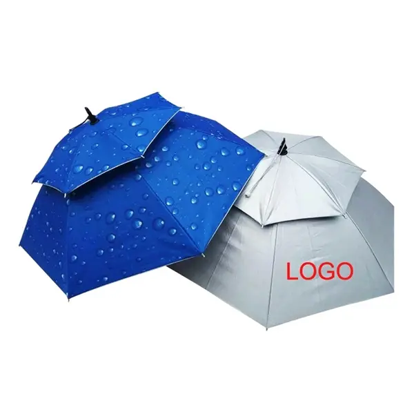 Folding Headwear Fishing Camping Umbrella