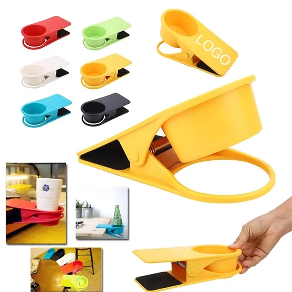 Table Desk Cup Holder Clip