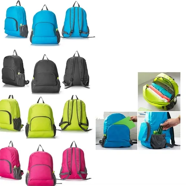 Large-capacity Pure-color Lady Folding Shoulder Bags Women's