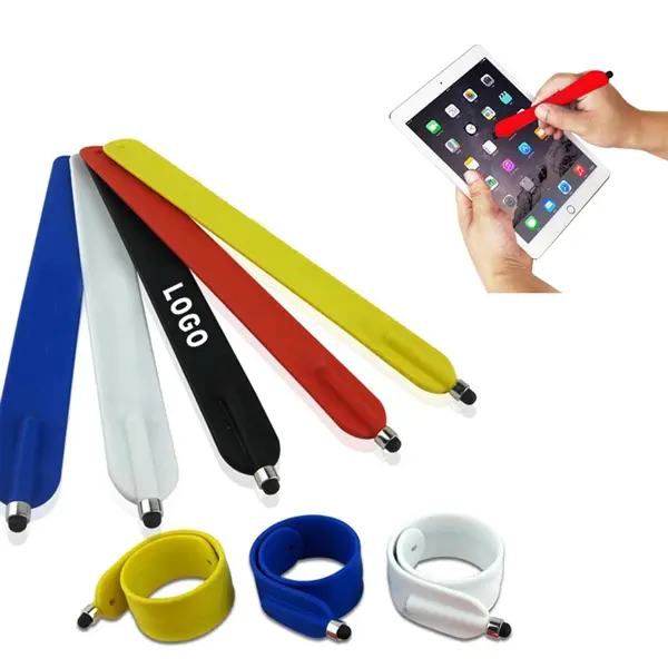 Silicone Slap Bracelet Stylus Pen