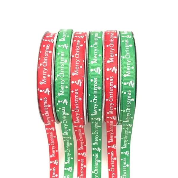 3/8'' Webbing Decoration Gift Christmas Ribbons