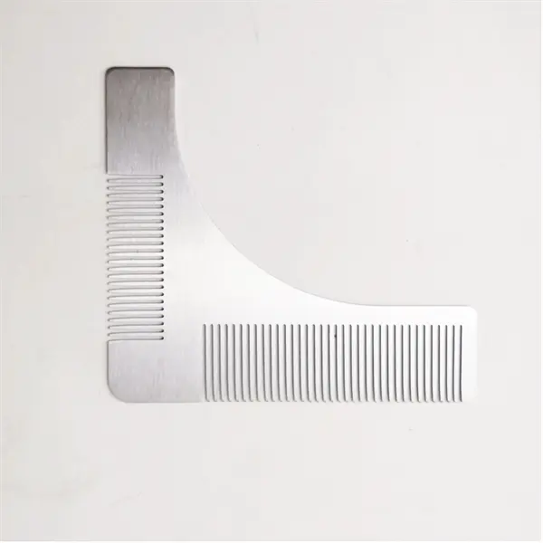 Beard Shaping Stainless Steel Hairstyle Comb