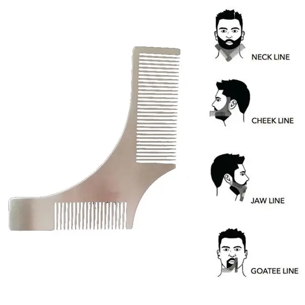 Beard Shaping Hairstyle Comb