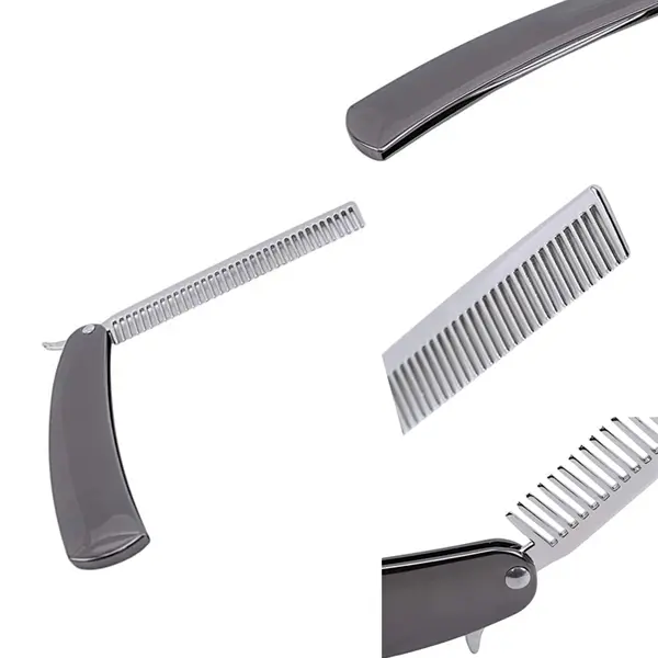 Stainless Steel Folding Comb