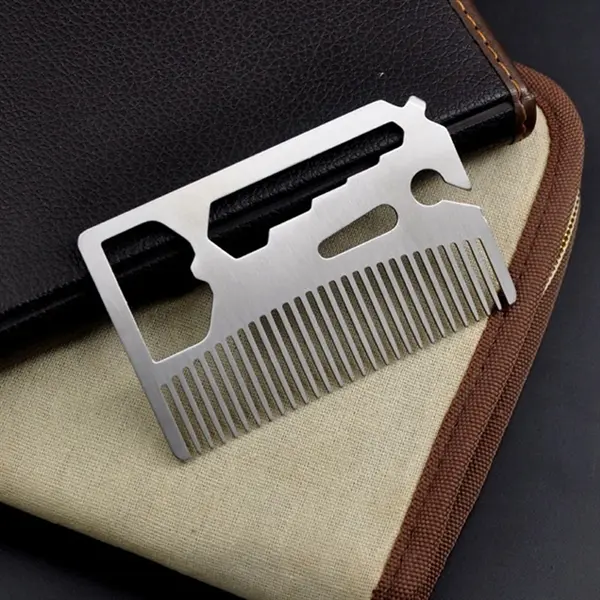 Metal Wallet Comb