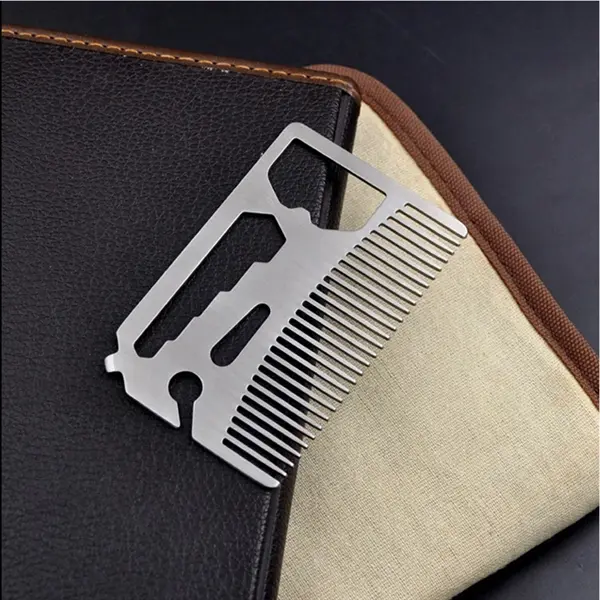 Metal Wallet Comb