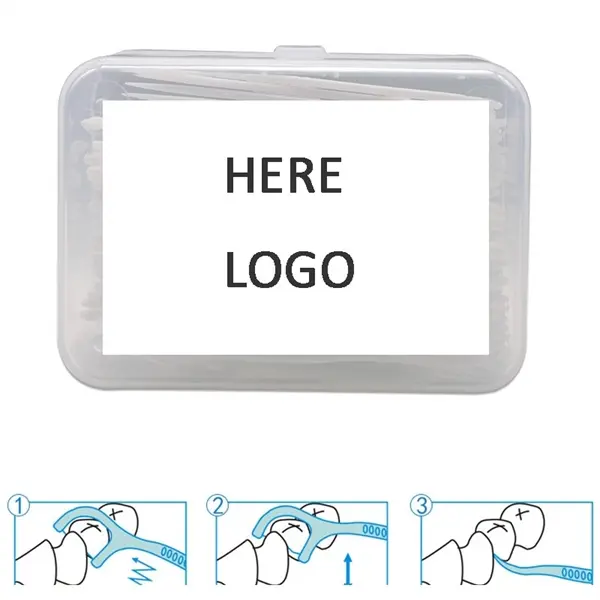 50 Count Dental Floss And Case