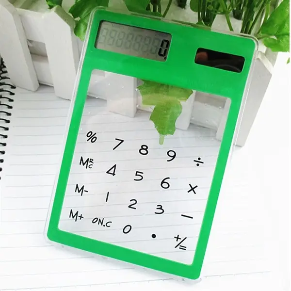 Custom Transparent Solar Calculator