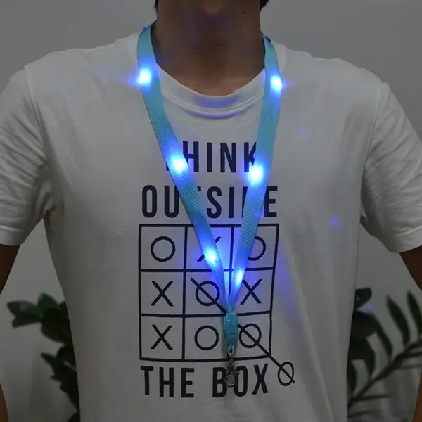 Light Up Glow LED Lanyard