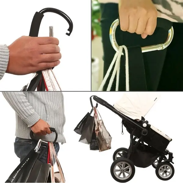 Aluminium Carabiner Clip / Stroller Hook