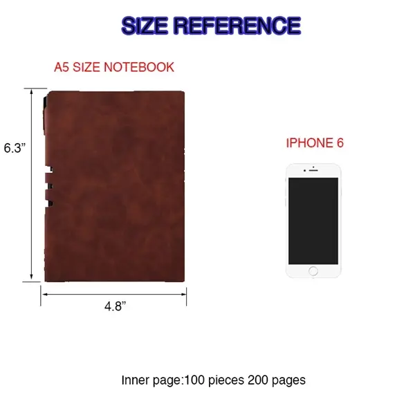 A5 PU Hard Cover Notebook