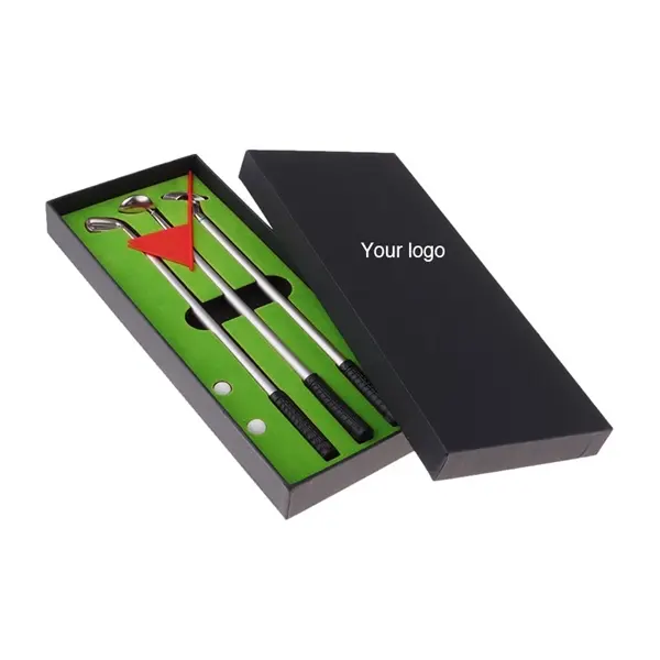 Mini Golf Game Ball-point Pen Gift Set