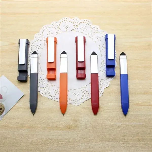 Six Heads Screwdriver Phone Holder Stylus 3 in 1 Ballpen
