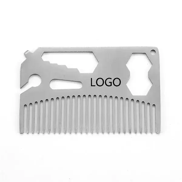 Unbreakable Metal beard comb