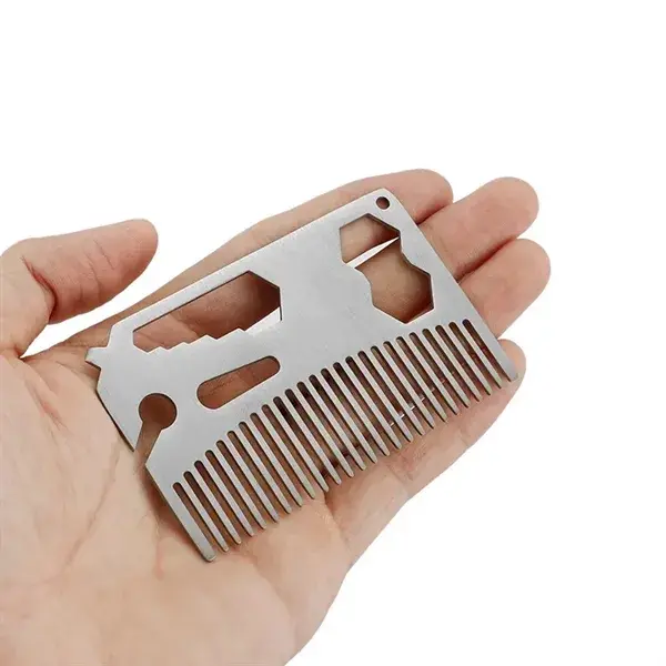 Unbreakable Metal beard comb