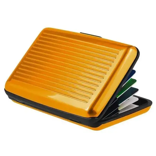 Waterproof metal business wallet credit card holder