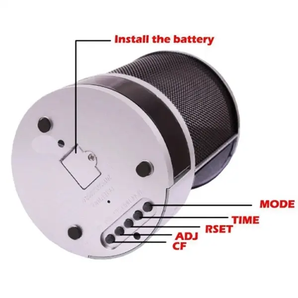 Electronic calendar penholder