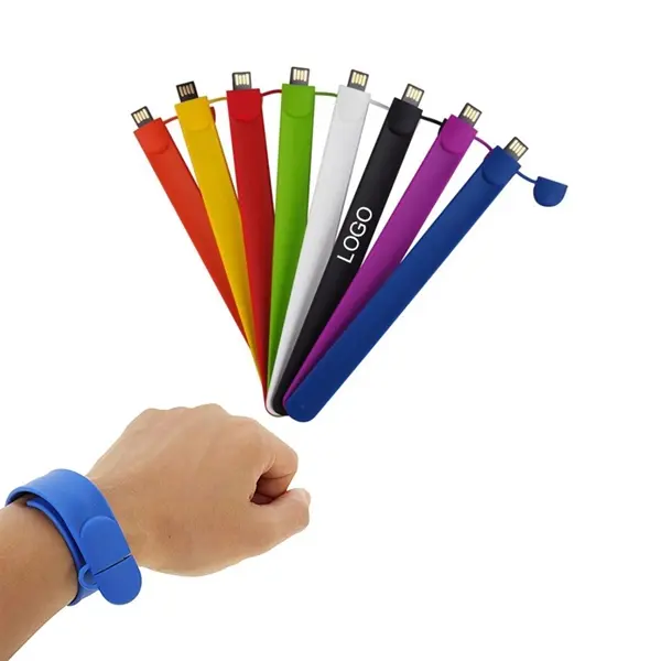 16GB Slap Bracelet USB Flash Drive