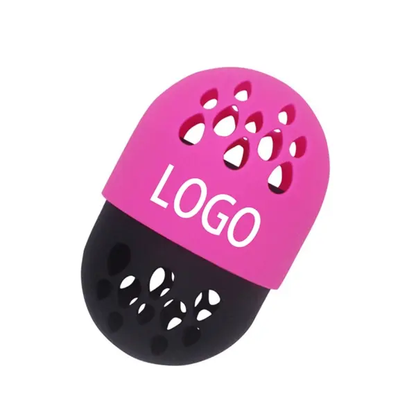 Cosmetic Blender Sponge Case Puff Egg Soft Silicone Holder