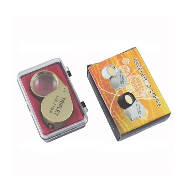 Custom Jewelry Loupe Golden Magnifier