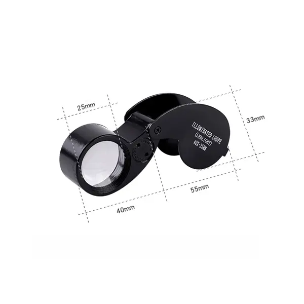 40X Foldable Loupe Magnifier
