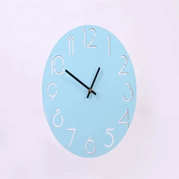 11 4/5" wood country style clock