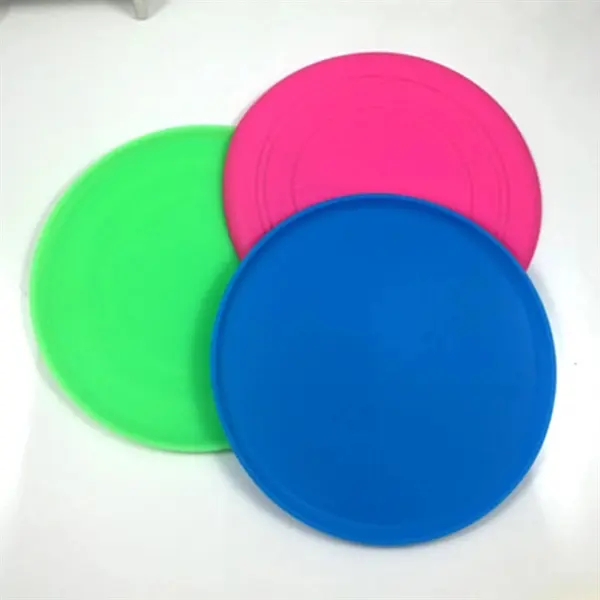 7" silicone round pets toy