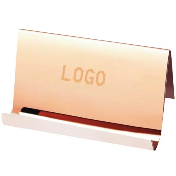 3.54" Stainless steel name card holder
