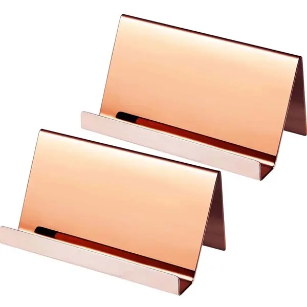 3.54" Stainless steel name card holder