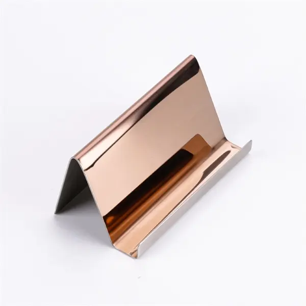 3.54" Stainless steel name card holder